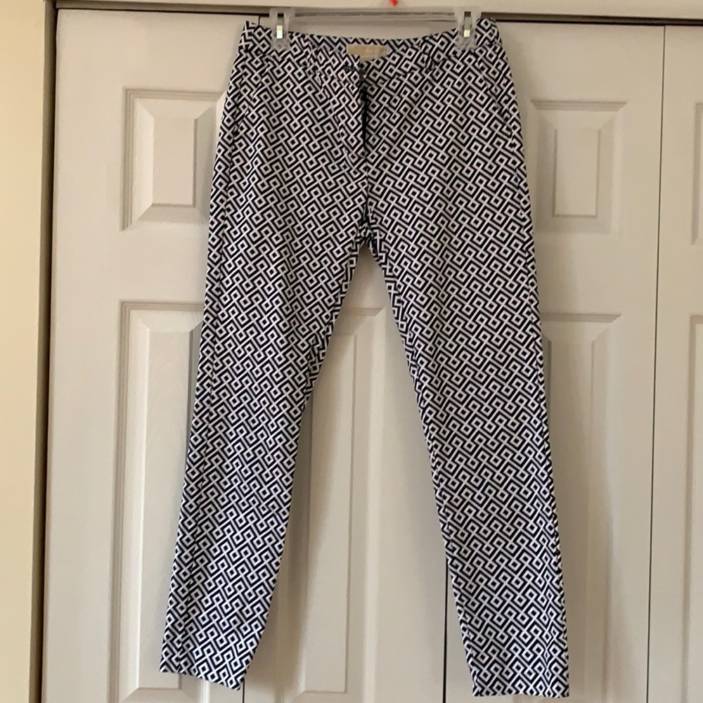 Michael Kors geometric print pant size 2
